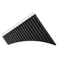 Panflöte,KOCAN 18 Pfeifen Panflöte C-Ton Panflöte Panflöte mit Mundstück Blasinstrument für Schüler Anfänger mit Tragetasche