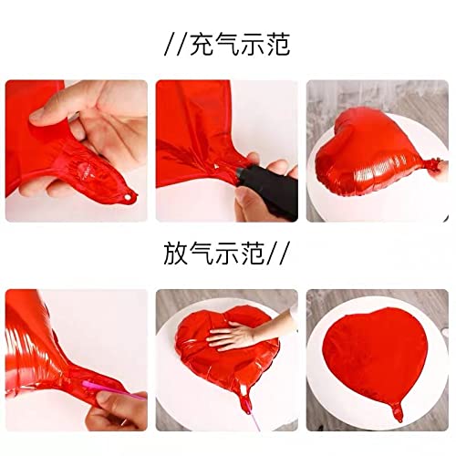 Kungoon Happy Anniversary Balloon Banner,Valentines Day/Wedding Anniversary Party Decorations,Love Party And Anniversary Party Supplies,16 Inch Silver Aluminum Foil.(Silver) #TOP5