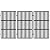 Grill Grates for Weber Genesis II - GS4 Cooking Grate Replacements for Weber 66089 66097, Cast Iron, 18.75"