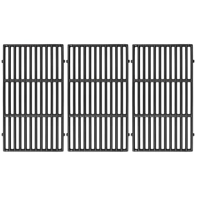 Grill Grates for Weber Genesis II - GS4 Cooking Grate Replacements for Weber 66089 66097, Cast Iron, 18.75"