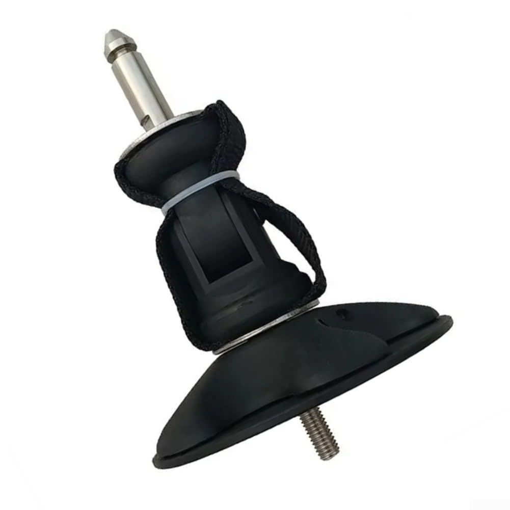 Base per albero da windsurf, rotazione a 360°, perno M8 in acciaio inox e giunto tendineo in nylon, per riparazione tavola da vela, pezzo di ricambio