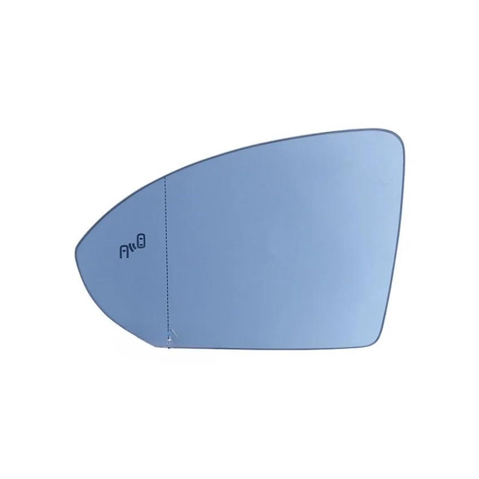 Verre Miroir Chauffant Grand Angle D'avertissement D'angle Mort Voiture Pour VW Pour Golf 7 Pour Lamando Pour Touran L Pour Jetta Pour MK7 Miroir Rétroviseur Voiture