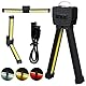 YOUYIKE Posing Lampe Gym, Wasserdichte Tragbare Fitnessstudio -Lampe Für Posen, 180 Degree Folding, Portable Magnetic LED Flashlight with Hanging Hook, Camping Light Für Gartenwagen Im Freien
