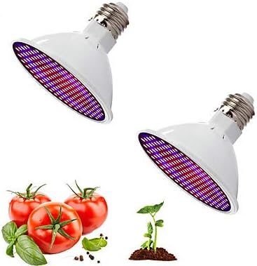 Amazon Co Jp 2ピース赤と青光協力ランプフルスペクトルled植物成長照明フィルライト野菜植木鉢鉢植え大麻屋内育種ワットac 85 265ボルト Diy 工具 ガーデン