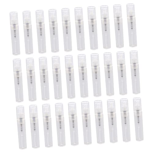 NIYANGLE 30Piezas Perfume De Plástico Rellenables Dispensadores De Viaje Para Impermeables y Duraderos Para Cosméticos y Aromatizantes