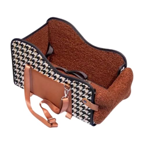 Jshigogo �y�b�g�J�[�V�[�g �y�b�g�p�h���C�u�{�b�N�X �܂��� ��яo���h�~ �^���ꂵ�Ȃ� ���[�h�t�� �㕔���� �h�� ����~�� ����h�~ �ʋC ����� �L�p �ԗp�P�[�W ���Ԃɏ悹��O�b�Y ���� (�u���E��,40*25*23cm)