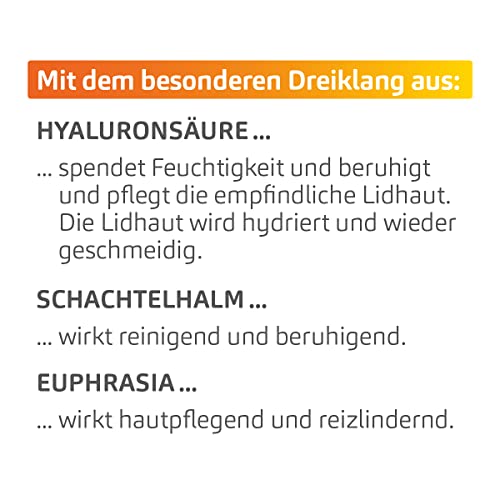 POSIFORLID® Lidhygiene-Tücher. Vorbefeuchtete, sterile Tücher zur Reinigung der Augenlider, 50 Stück