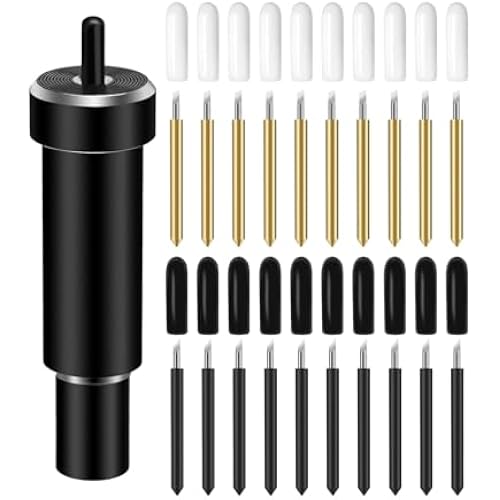 UCEC 21PCS Cutting Blade+Housing Compatible with Cricut Maker & Explore Air