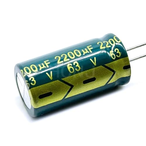 Condensateur électrolytique aluminium 2200uf 63v pour circuit