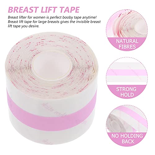 DOITOOL Fita Do Elevador Do Peito Empurrar Para Cima Fita Transparente Invisível Pétala Backless Nip
