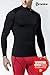 TM-T32-BB_X-Large Tesla Men's Thermal Coldgear Compression Baselayer Mock Long Sleeve T Shirts T32