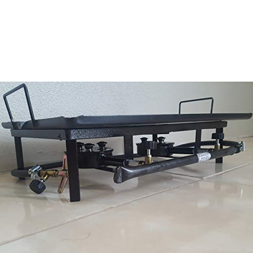 Progás, P33438, Fogareiro 2 Bocas Alta Pressão Camping Cerveja Artesanal