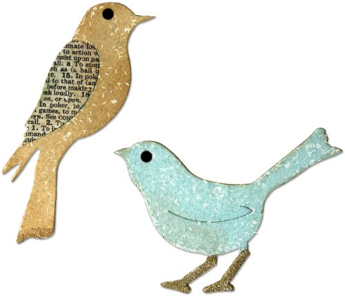 Sizzix Bigz Die, Birds, Grey