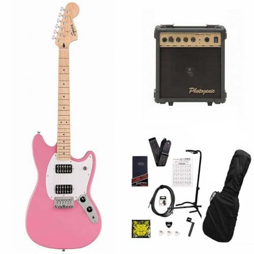フェンダー Squier Sonic Mustang HH Maple Fingerboard White