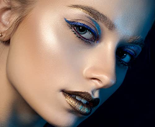 Marblers Fine Natural Mica Powder [Bronze] 0.11Oz (3G) | Highly Pigmented | Non-Toxic, Vegan, Cruelty-Free | Eyeshadow, Body Butter, Nail Polish, Nail Art | Party, Body, Face Makeup #TOP6