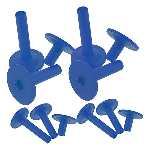 BESTonZON 12pcs Drum Cymbal Stand Sleeves Plastic Cymbal Replacement Sleeves Drum Accessories Set