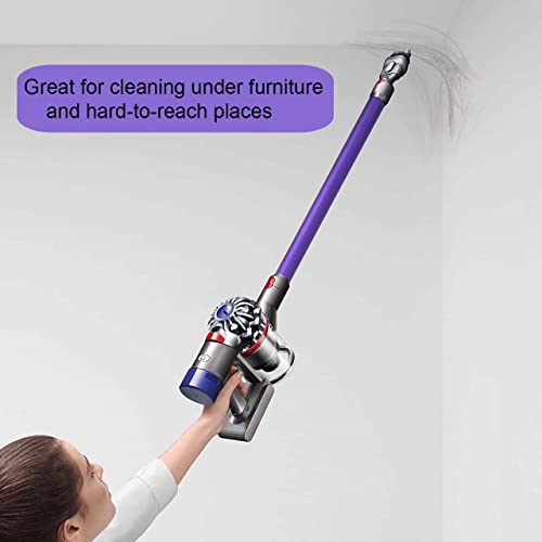 AiLomey Schnellspanner Verlängerungsrohr für Dyson V15 V11 V10 V8 V7 Stabstaubsauger, Ersatzteile Verlängerungsstange ist 73cm, Violettes Rohr Zubehör