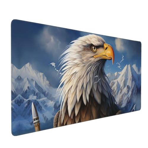 Tapis de souris Eagle Gaming imperméable anti-effilochage