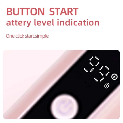 Rasoir humide/sec avec écran LCD et indicateurs de batterie