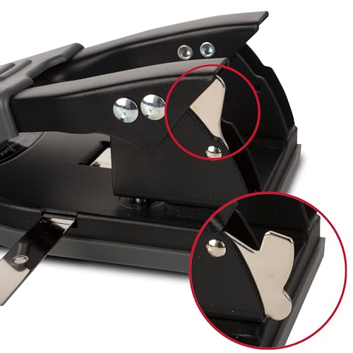 image for Swingline 2 Hole Punch, 28 Sheet Capacity Hole Puncher, Paper Punch, L