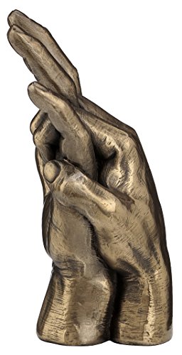 Soulmates Lovers Hands Entwined Sculpture - Perfect Wedding Anniversary Present