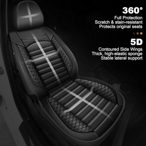 Image of For Subaru Outback Seat Covers 2007-2026 2027 Full Set Faux Leather