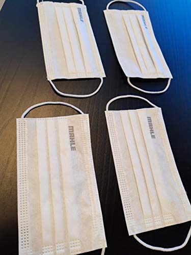 Máscara Facial Camada Dupla Proteção Com Elástico e Clip Nasal Ajuste no Nariz Caixa Com 40 Unidades