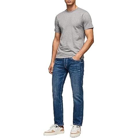 Jeans Pepe Jeans Homme Effet Usé Cover
