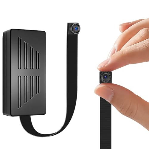 VHLTTYV 1080P Mini Video Camera 64GB Portable Nanny Video Cam with Motion Detection for Home Office and Outdoor Security Camera