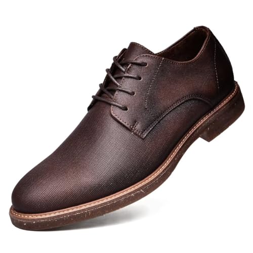 Image of Arkbird Mens Dress Shoes, Lace Up Leather Oxford