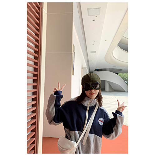 Gloomall Retro Aviator Hat Glasses Peaked Cap Sunglasses Baseball Cap Hip Hop Mask (Armygreen - One Size) #TOP6