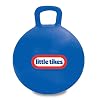 Little Tikes Bouncing Fun! Blue Hopper 9301B - Mega 18 Inflatable Heavy-Gauge Durable Vinyl Ball - Deflates Easily for Storage - Exercise Learning Activity for Kids Ages 4-8