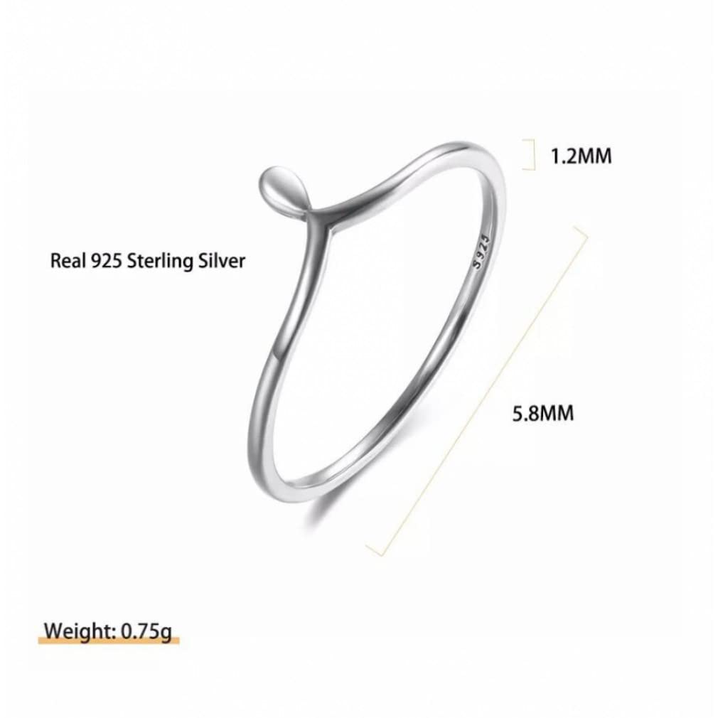 S925 Anelli Geometrici per Donne Regalo di Compleanno di Gioielli per Migliore Amico
