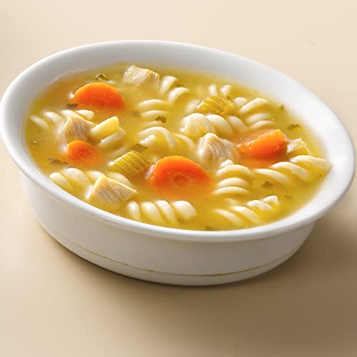 Image of Progresso Traditional, Hearty Chicken & Rotini Canned Soup, 19 oz. | Made with chicken, carrots, & rotini pasta, No artificial flavors, No colors from artificial sources