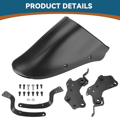 Bvomheez Motorcycle Rear Fender with LED for Honda Rebel 300 500 by Bvomheez - Image 4