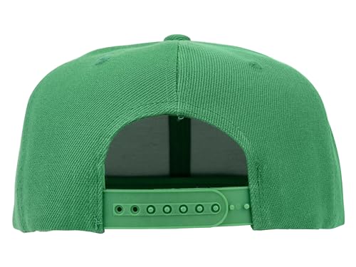Image of Gelante Plain Blank Flat Brim Adjustable Snapback Baseball Caps Wholesale LOT 12 Pack