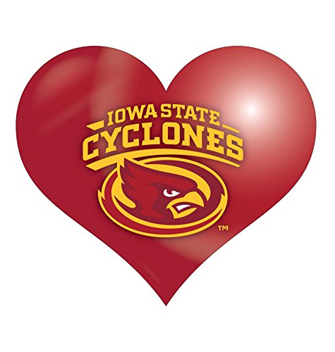 Iowa State Cyclones Heart Magnet Single Officially Licensed Collegiate Product