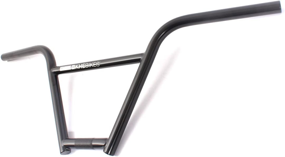 KHE MVP BMX handlebar 4130 CrMo 9" inch 4-piece Butted 736mm wide black 1.87lbs