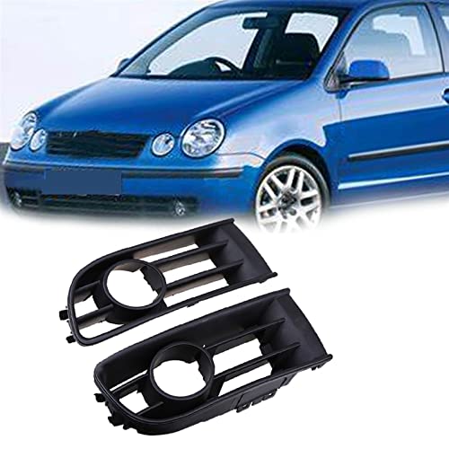 Funda protectora y rejillas de luz antiniebla para parachoques delantero inferior de VW Polo