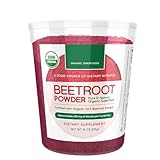 Feeling Good USDA Organic, Gluten Free Beetroot Powder, Vegetarian and Vegan Friendly, Fortified with Organic 10:1 Beetroot Extract - 18 Ounces