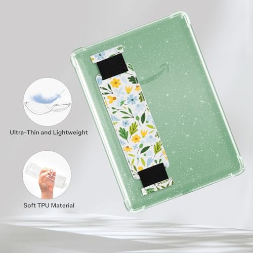 Image of CoBak Case for 6 inch E-Reader Cases (2024 & 2022, 11th Gen) - Ultra-Slim Soft TPU Transparent Cover,Cauliflower