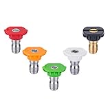 OPACC Pressure Washer Spray Nozzles, Universal Pressure Multiple Degrees Washer Nozzle Tips-1/4 Quic