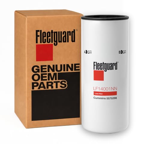 Fleetguard LF14001NN Oil Filter (Lube) | Genuine OEM replacement for Cummins ISX15 ISX12 X15 X12 Engine | Extended Service Life by Fleetguard - Used condition - US$72.09
