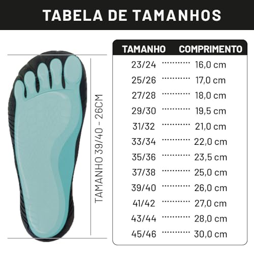 Tênis Sapatilha Neoprene Surf Mergulho Trilha Bike Unissex (LARANJA, BR, Adulto, Numérico, 38)