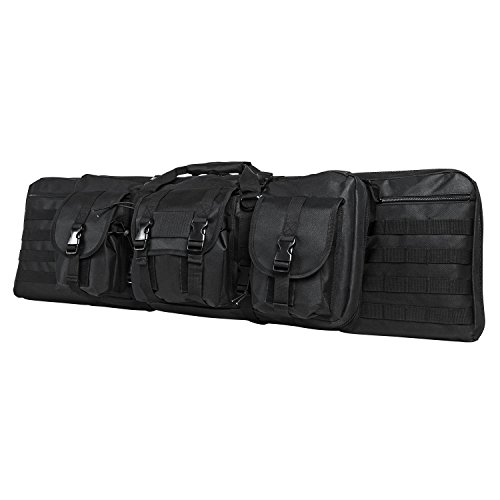 Nc Star Double Carbine Case, Black, Large/42