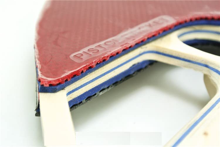 Raquette de tennis de table, design pistolet, 9ème génération, raquette de ping-pong avec étui