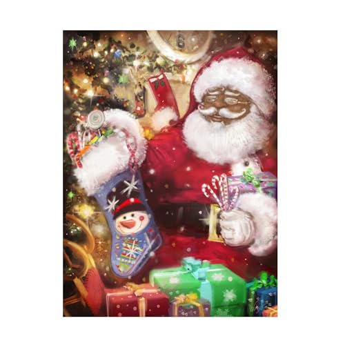 Trademark Fine Art 'The Real Santa' Canvas Art by Arnica Burnstone