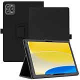AKNICI Tablet Hülle für HK Pad Pro 10 Tablet 10 Zoll, PU Leder Abdeckung Klappständer Hülle Cover Schutzhülle mit Handschlaufe Magnet für HK Pad Pro 10