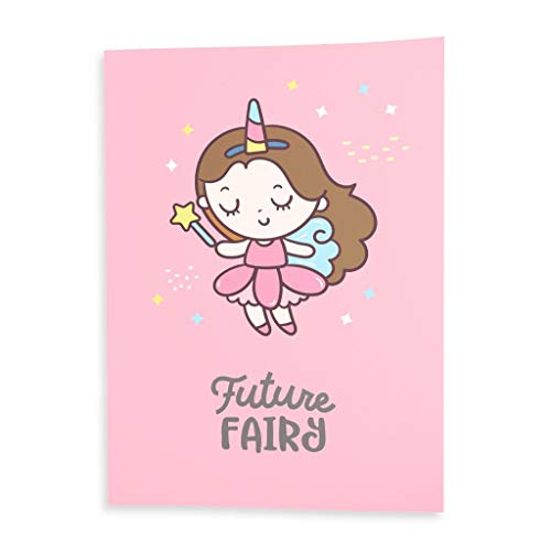 Affiche Future Fairy impression haute définition poster princesse aux couleurs durables