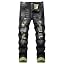 C#black Yellow Jeans